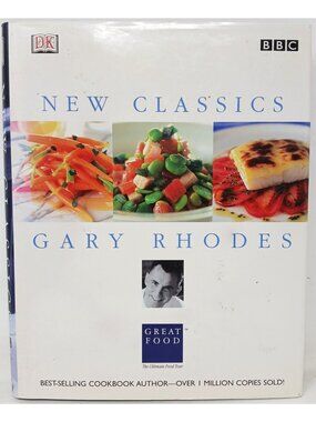 New Classics By Gary Rhodes Cookbook 300+ Modern British Recipes HC DJ #H-8